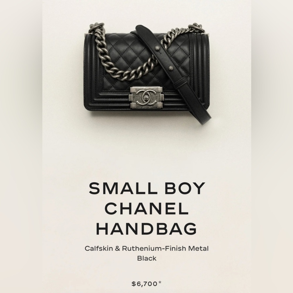 Chanel Boy Black Quilted Leather Small crossbody Shoulder Bag - Picture 14 of 14